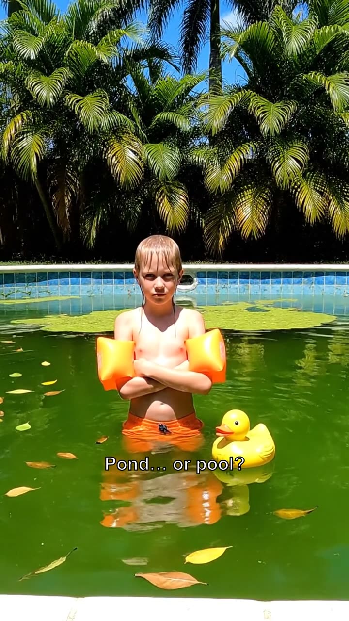 Pool service demo ad